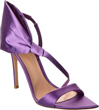 Gianvito Rossi Dositea 105 Satin Slingback Sandal