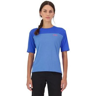 Mons Royale Diversion Merino Short-Sleeve Bike Jersey - Womens in Ocean/ultramarine at Nordstrom, Size Medium