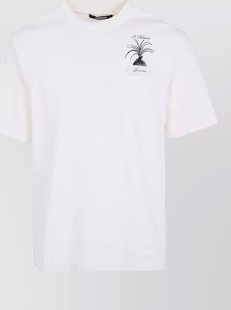 Jacquemus cotton logo-print short-sleeve t-shirt