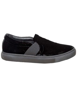 Lanvin Lanvin Womens Velvet Slip-On Sneaker (Authentic Pre-Loved)