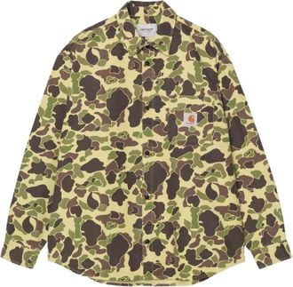 Carhartt Work in Progress Heren, Overhemden, Veelkleurig, Maat: XL Katoen