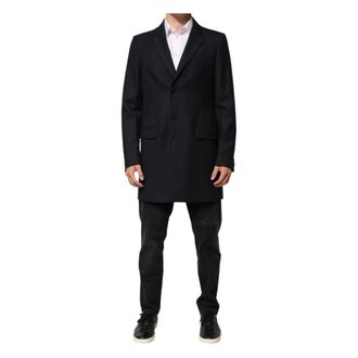 Dolce & Gabbana Single Breasted Suits, male, Blue, Size: L Formal Blazer Jacket
