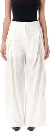 Low Classic Trousers White
