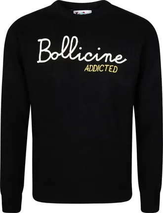 MC2 Saint Barth Maglione con stampa - Nero