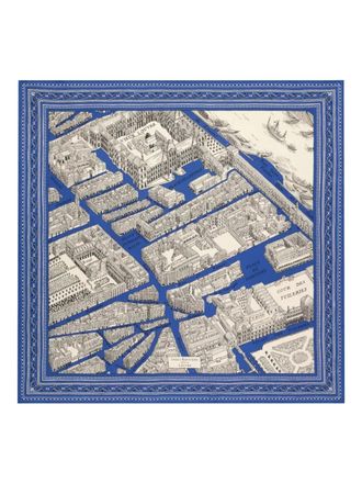 Inou&iuml; Editions Louvre scarf - Blue
