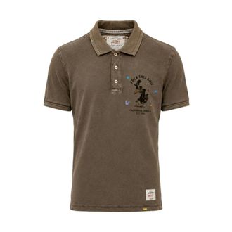 Bob Bob, Polo Shirts, male, Brown, Size: M Polo Piqu&eacute;