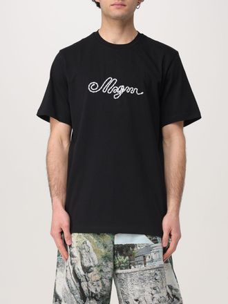 Msgm T-shirt basic Msgm in cotone con logo ricamato