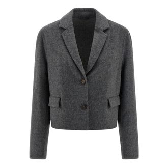 Brunello Cucinelli Mujer, Chaquetas, Gris, Talla: S