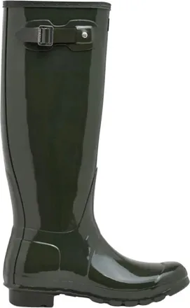 Hunter Schoenen, Dames, Groen, 36 EU, Original Tall Gloss Boot