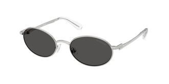 Swarovski SK7033 400187 Womens Sunglasses Silver Size 53