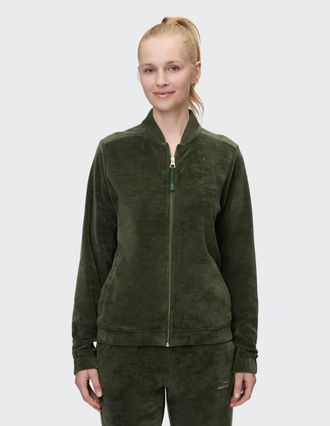 Venice Beach Bomberjacke VENICE BEACH BOMBERJACKE BESSIE, Damen, Gr. XL (44), braun (pine), Obermaterial: 80% Baumwolle, 20% Polyester, Jacken Bomberjacke