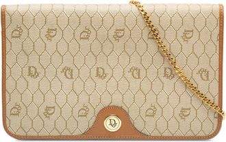 Dior Pre-owned Dior Honeycomb Coated Canvas Chain Shoulder Bag Ladies F0BQBLKPMKXOJ3UJ