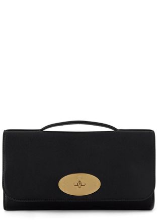 Mulberry Lily Vesta Nappa Leather Clutch - Black - One Size