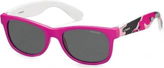 Polaroid Roze Frame Zonnebril - unisex - Zonnebrillen - Roze - 43 MM - Accessoires