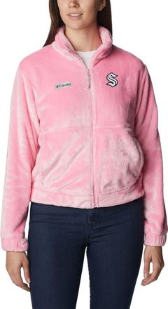 Columbia Womens Columbia Pink Seattle Kraken Fire Side Full-Zip Jacket at Nordstrom, Size X-Large