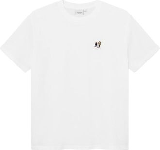 Dedicated T-Shirt Stockholm Camp Crew EMB T-Shirt f&uuml;r Herren | wei&szlig;