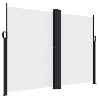 Berkfield Home Retractable Side Awning White 180x600 cm