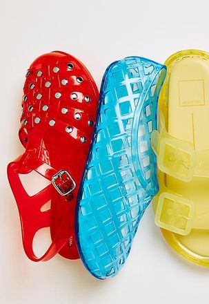 Intentionally blank x Anthropologie Ellery Studded Jelly Sandals