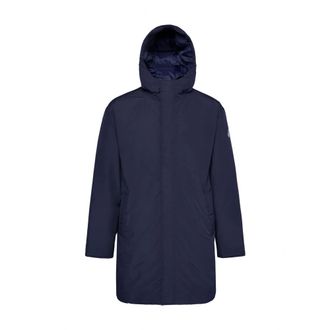 Pyrenex Chaqueta Larga Puigmal con Capucha - Coats - Hombre - Azul - XL