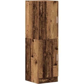 vidaXL Vidaxl - Kitchen Cabinet Old Wood 38x41.5x131.5 cm Engineered Wood