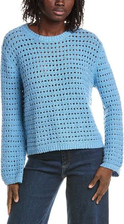 Isla Ollie Texture Stitch Flared Sleeve Sweater