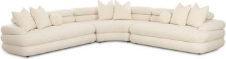 TOV Furniture Tov Furniture Lulu Cream Boucle Modular Curved Sectional