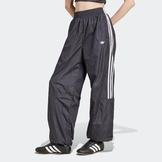 adidas Sporthose ADIDAS ORIGINALS TEAMGEIST TP, Damen, Gr. L, N-Gr, schwarz, Obermaterial: 100% Polyamid, Hosen Sporthose