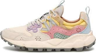 Flower Mountain Suede and technical fabric sneakers Yamano 3 Woman - Dames - Sneakers - Veelkleurig - 37 EU - Schoenen