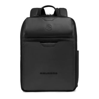 Piquadro Backpacks, male, Black, Size: ONE SIZE Travel laptop backpack 13,3