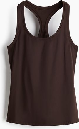 H&M Sporttop mit Cool Handfeel DryMove - Brown