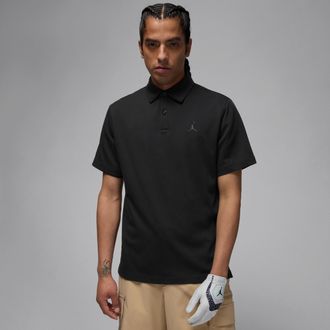 Nike Jordan Mens Jordan Sport Dri-FIT Golf Polo in Black | HQ8688-010