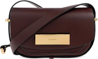 AllSaints Etta crossbody bag - women - Calf Leather/Polyamide/Polyurethane - One Size - Red