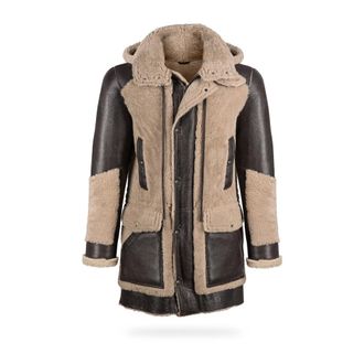 Windsor Octavian Shearling Parka - Heren - Jassen - Veelkleurig - Maat: 3XL Zijde