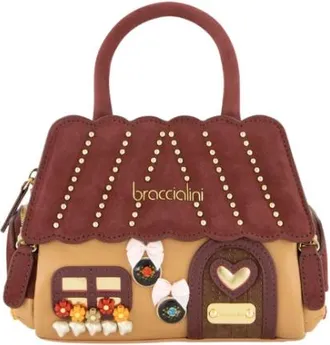 Braccialini Donna, Borse, Marrone, Taglia unica, new