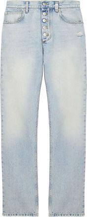 Alexander McQueen Jeans in cotone - Blu
