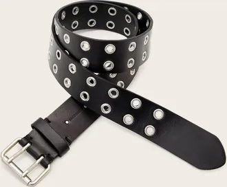 AllSaints Iryna Leather Double Belt