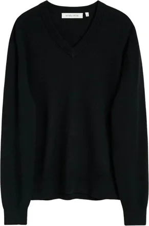 Sunflower Truien & Vesten, Heren, Zwart, XL, Wol, Moon Merino V Neck