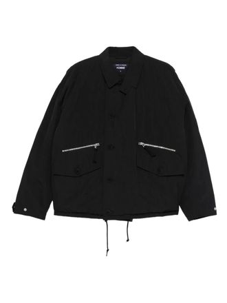 Comme Des Garçons zip-pocket puffer jacket - Black