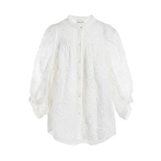 Sand Copenhagen Shirts, female, White, Size: XS 3623 Heidy Blouse