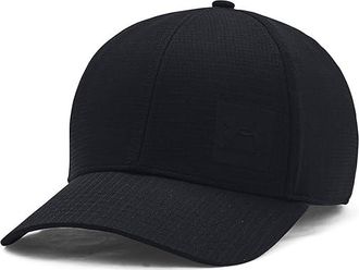 Under Armour Iso-Chill Armourvent Stretch Fit Mens Hat Caps Black/Castlerock : LG-XL, Polyester