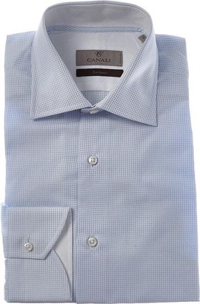 Canali Silk-Blend Dress Shirt
