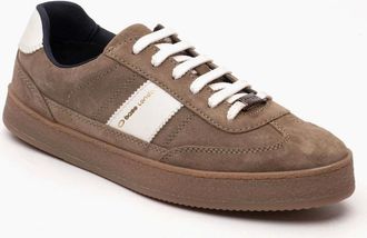 base Mens Base London Banksy Leather Mens Sage Trainers - Grey - Size: 11