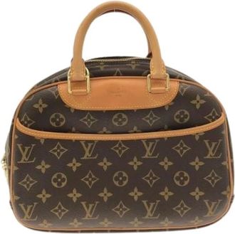 Louis Vuitton Pre-owned Handbags, female, Brown, Size: ONE SIZE Pre-owned Monogram Canvas Handbag