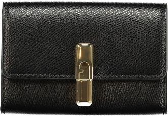 Furla Nero Leather Women Womens Wallet