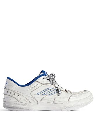 Balenciaga Hamptons Worn-Out Effect Sneakers Shoes