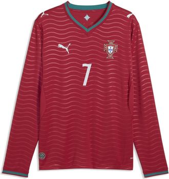Puma Mens Portugal Ronaldo Long Sleeve Home Shirt 2026 Ronaldo 7 M