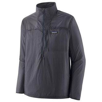 Patagonia Houdini Stash 1/2 Zip P/O Windjacke f&uuml;r Herren | grau