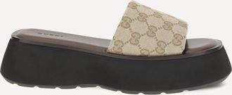Gucci Sandali slider con suola oversize Woman 39.5