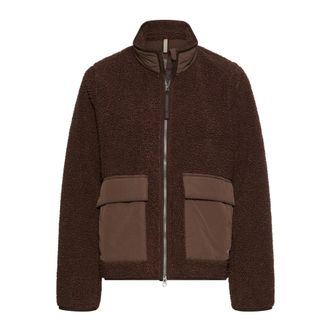 Camel Active Zip-through Sweatshirt - Dames - Vesten met rits - Bruin - S - Hoodies & sweatvesten