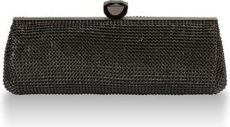 Whiting & Davis Grace Crystal Top in Black at Nordstrom